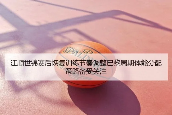 汪顺世锦赛后恢复训练节奏调整巴黎周期体能分配策略备受关注